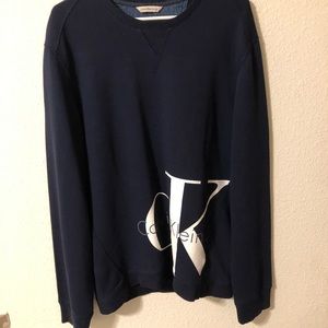 Men’s medium Calvin Klein sweater blue